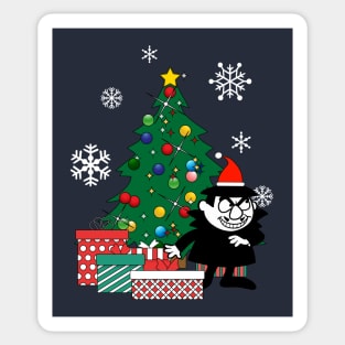 Boris Badenov Around The Christmas Tree Sticker